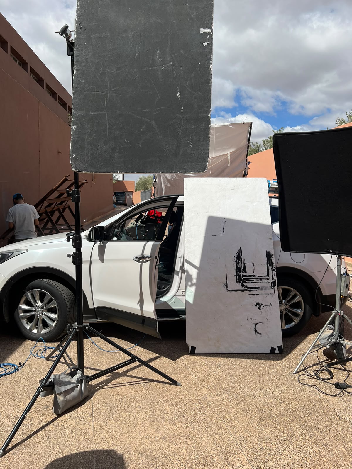Behind the scenes — Baya Zarai