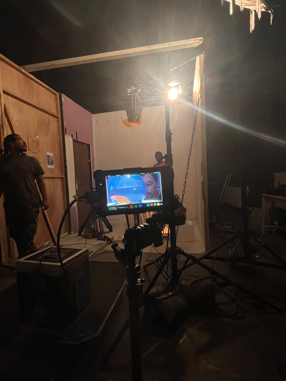 Behind the scenes — Baya Zarai