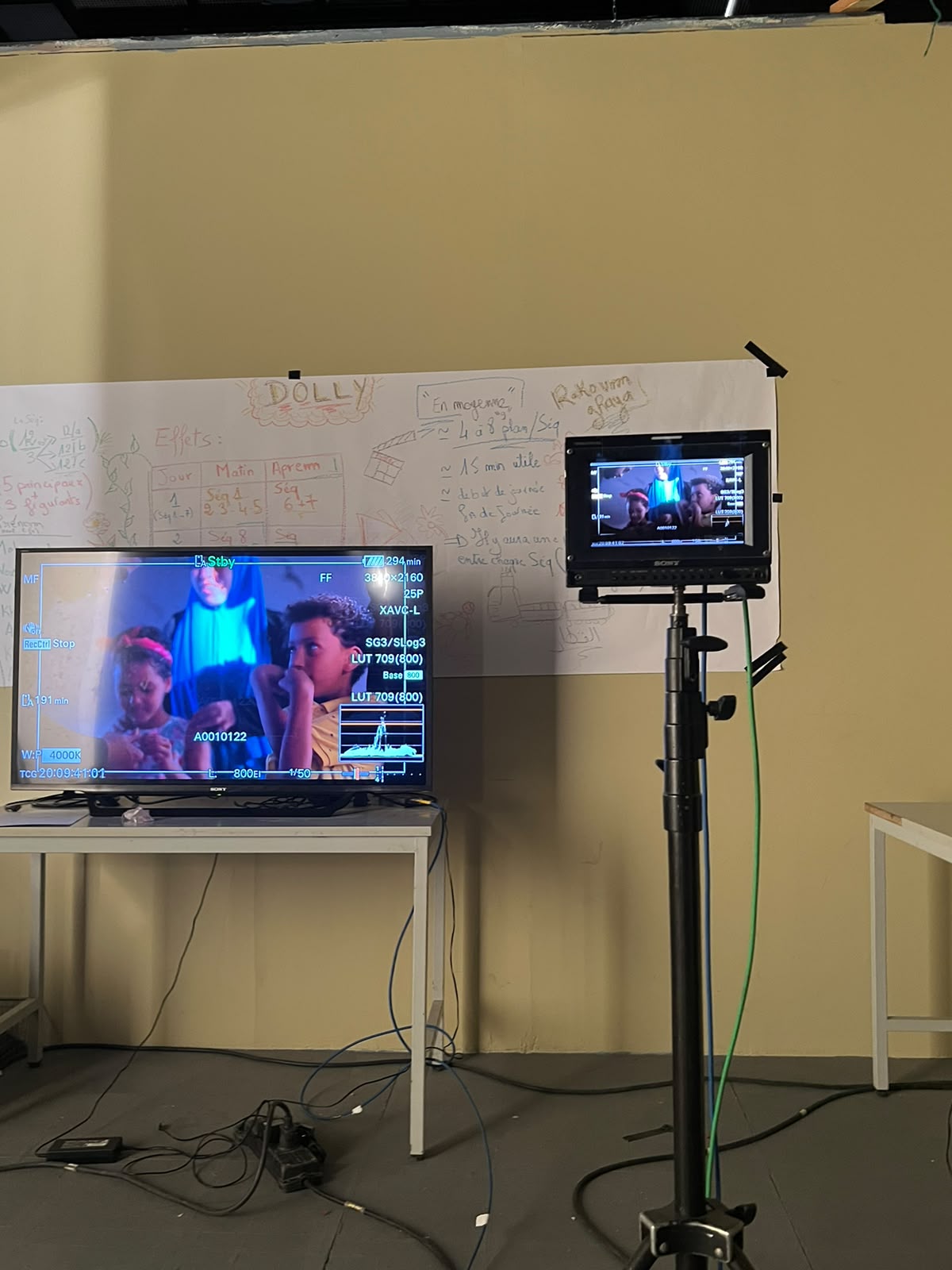 Behind the scenes — Baya Zarai