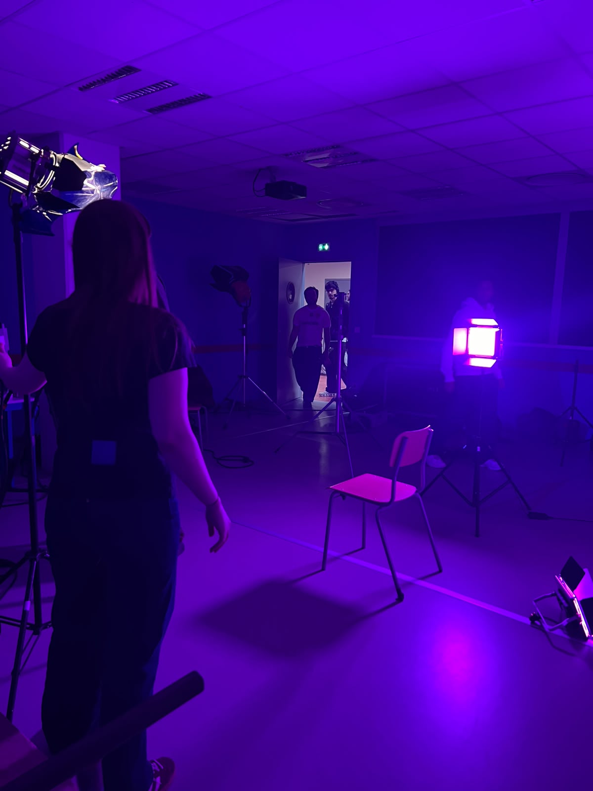 Behind the scenes — Baya Zarai