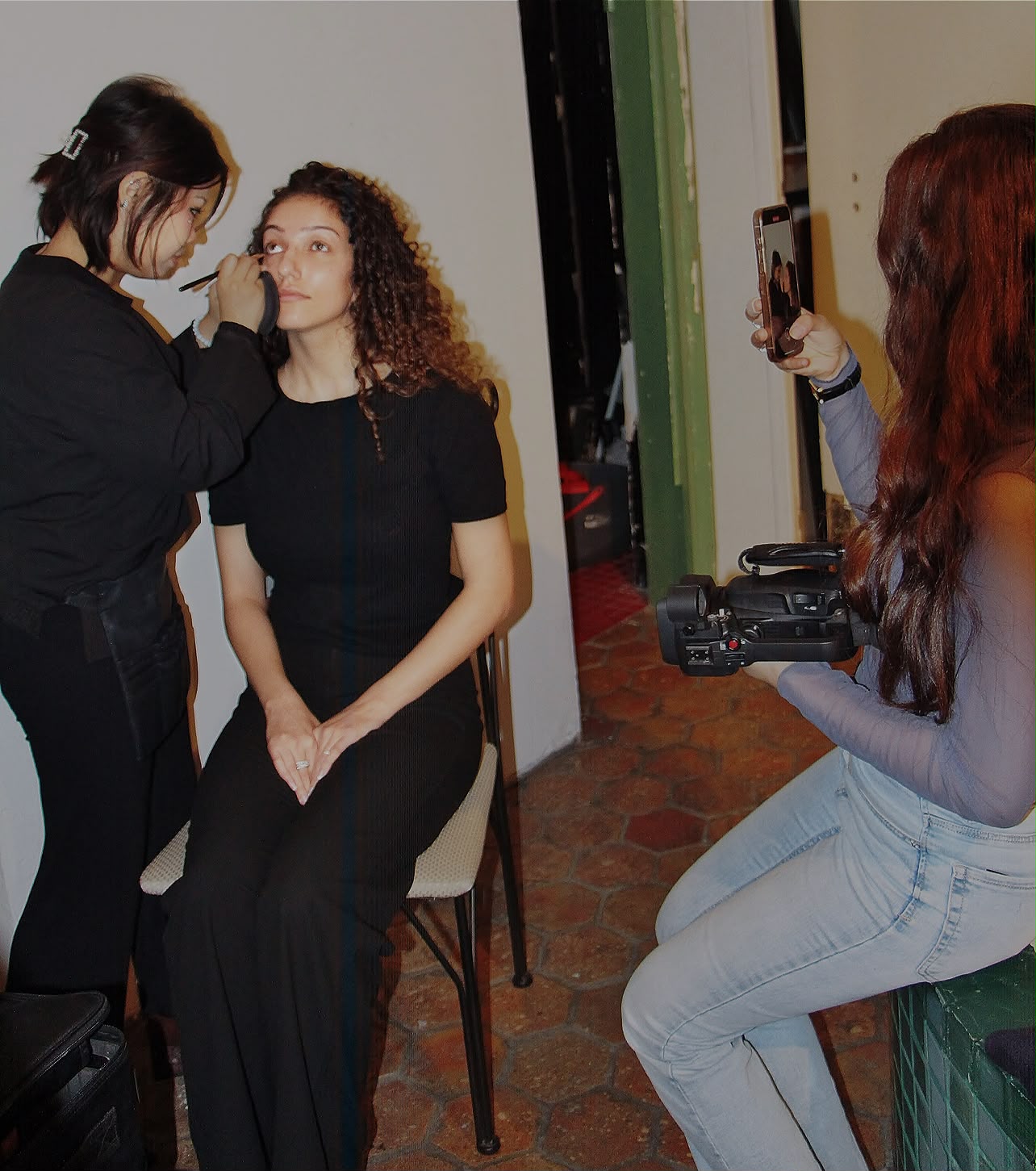 Behind the scenes — Baya Zarai